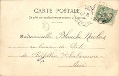 VINTAGE POSTCARD Fraud of Brittany Main street Children