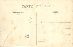 VINTAGE POSTCARD Fraud of Brittany the Place of the Town hall and the Post office