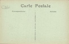 VINTAGE POSTCARD Fraud Guillotiere House with the pillars Porch of 17th