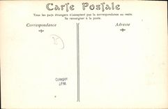 VINTAGE POSTCARD Fraud the Virgin of the Mount Fraud and the Vault