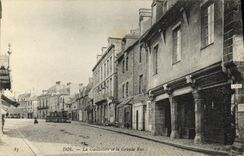 VINTAGE POSTCARD Fraud Guillotiere and Main street