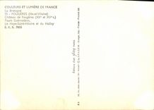 MODERN CARD Colors and Light of France Ferns Castle Tours Guemadeuc The Hague Holy Hilaire and of Hallay