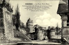 VINTAGE POSTCARD Ferns the Notre Dame Gate