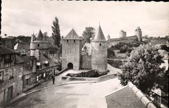 CPM Fougeres L entree du Chateau