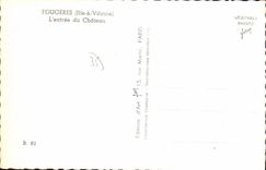 MODERN CARD Ferns L entered of the Castle