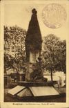 CPA Fougeres Le Monument aux Morts Militaria