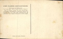 VINTAGE POSTCARD Ferns the Castle the Tower of Hallay Xll E and Xll E Centuries