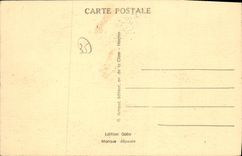 VINTAGE POSTCARD Fougeres Places Aristide Briand War memorial Militaria