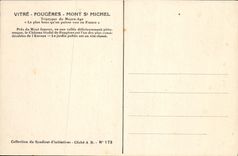 VINTAGE POSTCARD Ferns L Church Sulpice Saint