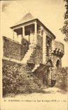 CPA Fougeres Le Chateau La Tour de Coigny