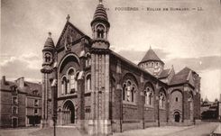 VINTAGE POSTCARD Ferns Church of Bonabry