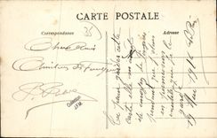 VINTAGE POSTCARD To remember of Ferns