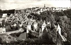 CPM Fougeres Le Chateau La Ville Haute
