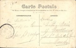 VINTAGE POSTCARD Ferns the Community of Rille and the Boulevard of Rennes