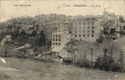 VINTAGE POSTCARD Fougeres Be worth Them