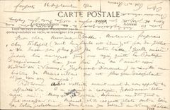 VINTAGE POSTCARD Fougeres Rules of Lariboisiere and Ecole of Young girls Children