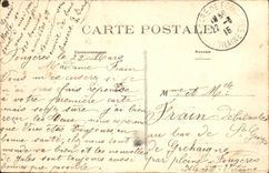 VINTAGE POSTCARD Ferns Seen on the Castle the tower of the Goblins and the tower of Coigny