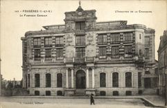 VINTAGE POSTCARD Ferns the Factory Rope maker Industry of the shoe