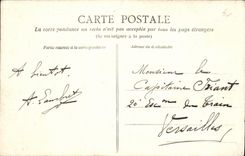 VINTAGE POSTCARD Ferns Tower of Coligny and ruins