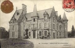 VINTAGE POSTCARD Ferns Castle of M of Chesnardiere