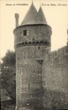 CPA Chateau de Fougeres Tour du Hallay Xll e Siecle