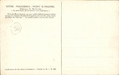 VINTAGE POSTCARD Ferns Old houses of the Place of Marchix