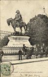 CPA Fougeres La statue du General Comte de Lariboisiere enfants