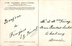 VINTAGE POSTCARD Ferns the Gate Sulpice Saint and the Castle