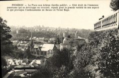 CPA Fougeres La Place aux Arbres 