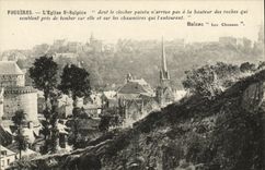 VINTAGE POSTCARD Ferns L Church St Sulpice