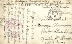 VINTAGE POSTCARD Ferns the Castle Turn of Hallay