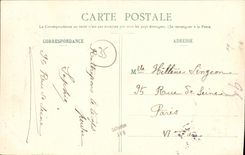 VINTAGE POSTCARD Ruins of the Castle of Gahard