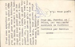 VINTAGE POSTCARD Genoa On Cuttlefish the Community of the Mound L Chaplaincy