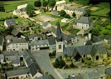 MODERN CARD Geveze L church and the center of the city