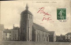 CPA Grand Fougeray L Eglise