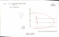 CPM La Guerche de Bretagne Rue Duguesclin