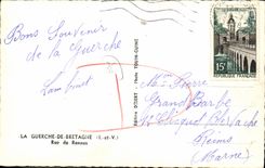 CPM La Guerche de Bretagne Rue de Rennes
