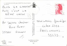 MODERN CARD Guichen Borough of the Accounts the Mill