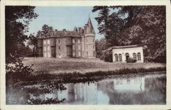 VINTAGE POSTCARD Guichen the Castle of Bagatz