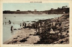 CPA Saint Coulomb La Guimorais La Plage du Port