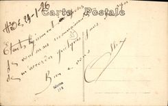 VINTAGE POSTCARD Hede View Dimension of the Old men Moulins