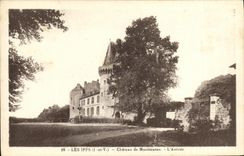 CPA Les Iffs Chateau de Montmuran L arrivee
