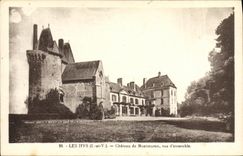VINTAGE POSTCARD Iffs Castle of Montmuran Seen D together