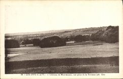 VINTAGE POSTCARD Iffs Castle of Montmuran Seen from of the terrace East coast