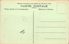 VINTAGE POSTCARD Iffs Castle of Montmuran Seen from of the terrace East coast