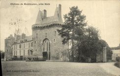 VINTAGE POSTCARD Iffs Castle of Montmuran close Hede