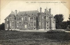 CPA Les Ifs Le Chateau Facade Principale