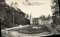 CPA Ize le Marquis de Kernier Facade Nord Le Parterre