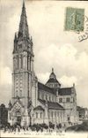 VINTAGE POSTCARD Rennes Janze L Church