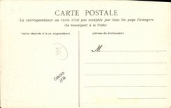 VINTAGE POSTCARD Jouvente Edges of the Rancid one